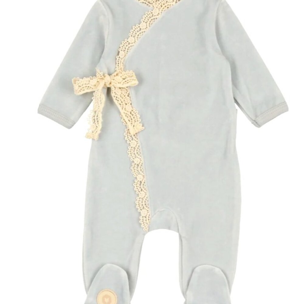 Tied Up in Lace Footie